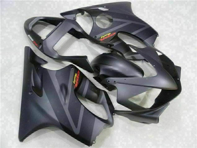 Großhandel Honda CBR600 F4i Motorrad Verkleidung 2001-2003 - Matt Schwarz Grau