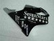 Großhandel Honda CBR600 F4i Motorrad Verkleidung 2001-2003 - Glanzendes Schwarz Silber SevenStars