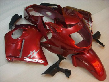 Großhandel Honda CBR1100XX Blackbird Motorrad Verkleidung 1996-2007 - Rot