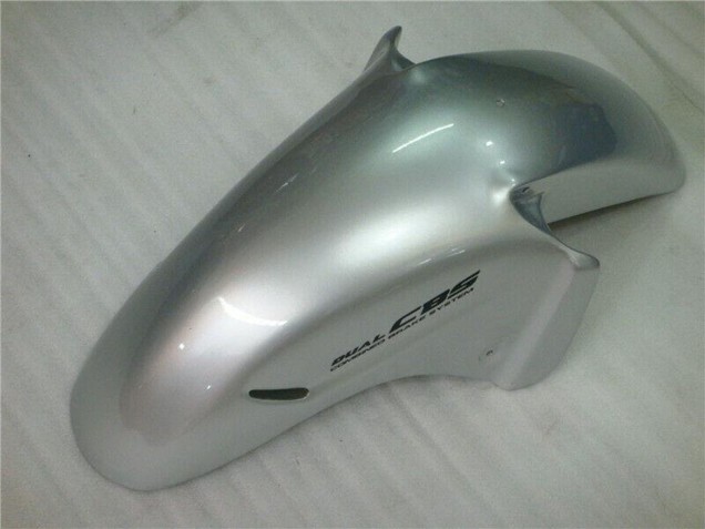 Großhandel Honda CBR1100XX Blackbird Motorrad Verkleidung 1996-2007 - Silber Schwarz Flamme