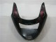 Großhandel Honda CBR1100XX Blackbird Abs Motorrad Verkleidungen 1996-2007 - Glanzendes Schwarz Rot Flamme