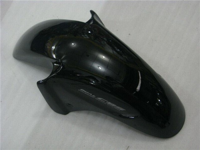 Großhandel Honda CBR1100XX Blackbird Abs Motorrad Verkleidungen 1996-2007 - Glanzendes Schwarz Rot Flamme