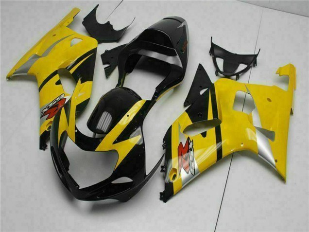 Großhandel Suzuki GSXR 600/750 Motorrad Verkleidung 2001-2003 - Gelb Schwarz
