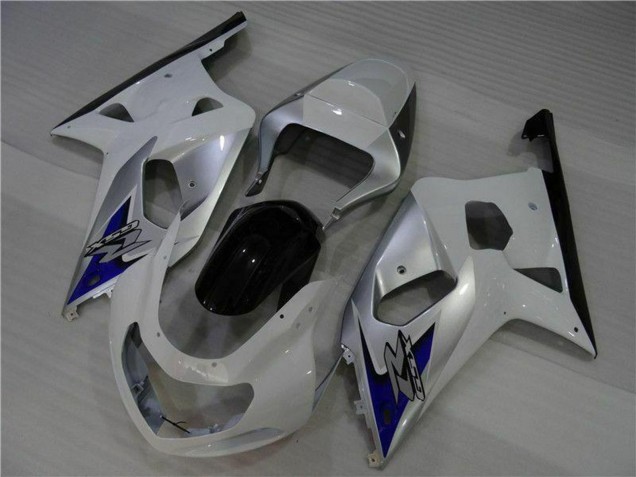 Großhandel Suzuki GSXR 600/750 Motorrad Verkleidung 2001-2003 - Weiss Silber Blau Schwarz