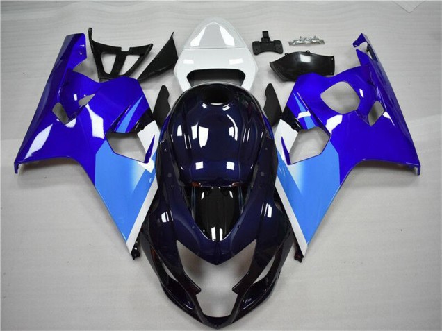 Großhandel Suzuki GSXR 600/750 Motorrad Verkleidung 2004-2005 - Weiss Blau Schwarz