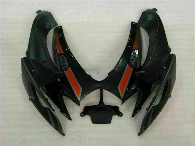 Großhandel Suzuki GSXR 600/750 Motorrad Verkleidung 2006-2007 - Glanzendes Schwarz Rot