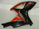 Großhandel Suzuki GSXR 600/750 Motorrad Verkleidung 2006-2007 - Glanzendes Schwarz Rot