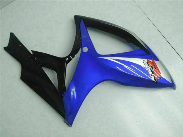 Großhandel Suzuki GSXR 600/750 Motorrad Verkleidung 2006-2007 - Blau Weiss Glanzendes Schwarz Rot