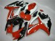 Großhandel Suzuki GSXR 600/750 Motorrad Verkleidung 2006-2007 - Weiss Rot Glanzendes Schwarz Streifen