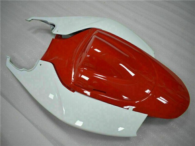 Großhandel Suzuki GSXR 600/750 Motorrad Verkleidung 2006-2007 - Weiss Rot Glanzendes Schwarz Streifen