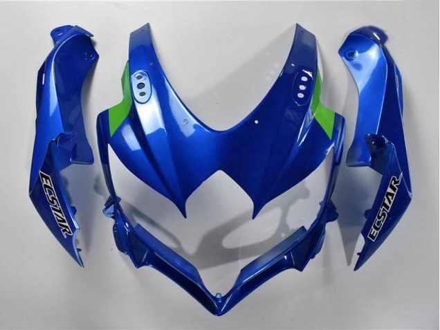 Großhandel Suzuki GSXR 600/750 Motorrad Verkleidung 2008-2010 - Blau Weiss Grun Schwarz