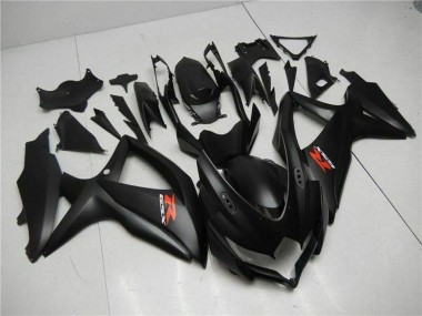 Großhandel Suzuki GSXR 600/750 Motorrad Verkleidung 2008-2010 - Matt Schwarz Rot