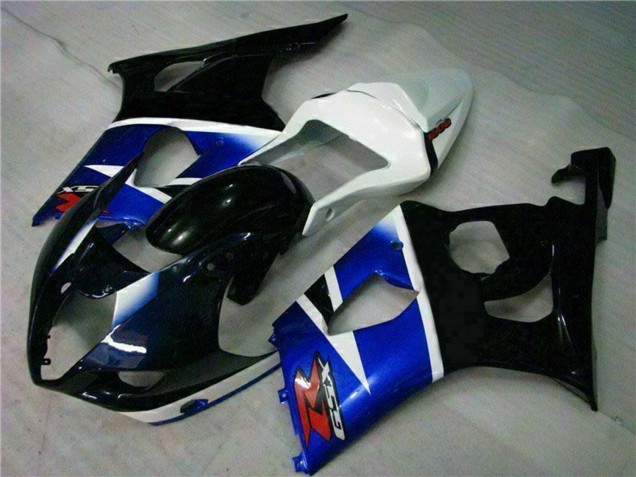 Großhandel Suzuki GSXR 1000 Abs Motorrad Verkleidungen 2003-2004 - Weiss Blau Glanzendes Schwarz Rot
