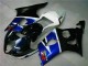 Großhandel Suzuki GSXR 1000 Abs Motorrad Verkleidungen 2003-2004 - Weiss Blau Glanzendes Schwarz Rot