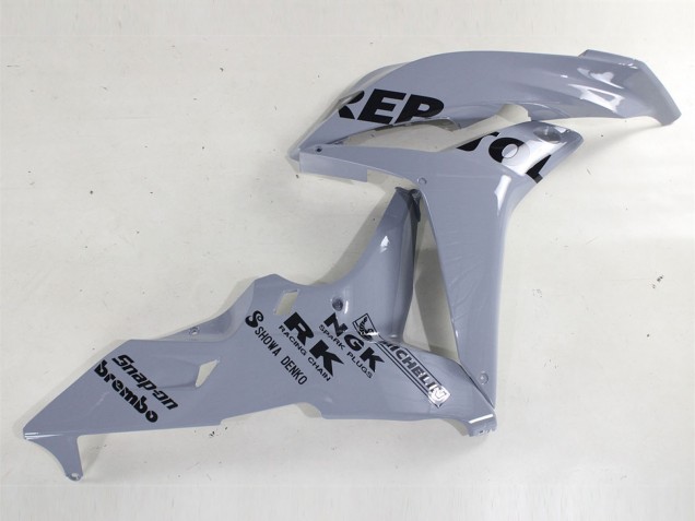 Großhandel Honda CBR600RR Motorrad Verkleidung 2007-2008 - Nardo Grau Schwarz Repsol