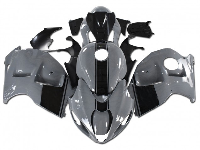 Großhandel Suzuki GSXR 1300 Hayabusa Motorrad Verkleidung 1996-2007 - Nardo Grau Schwarz Kein Aufkleber