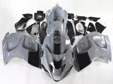 Großhandel Suzuki GSXR 1300 Hayabusa Motorrad Verkleidung 2008-2020 - Nardo Grau Schwarz