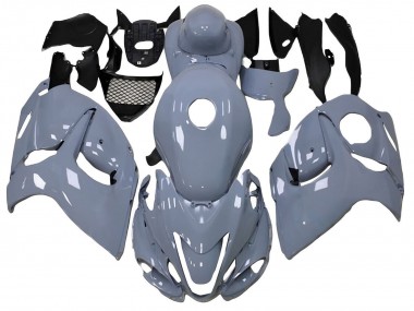 Großhandel Suzuki GSXR 1300 Hayabusa Motorrad Verkleidung 2008-2020 - Glanzendes Nardo Grau