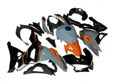 Großhandel Kawasaki Ninja 500 EX500R Motorrad Verkleidung 2024-2025 - Nardo Grau Orange Schwarz