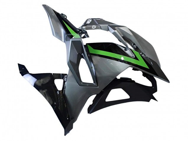 Großhandel Kawasaki Ninja 500 EX500R Motorrad Verkleidung 2024-2025 - Grau Grun Schwarz