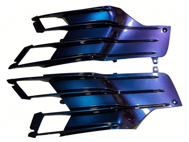 Großhandel Kawasaki ZX14R ZZR1400 Motorrad Verkleidung 2012-2024 - Chameleon Blau Lila