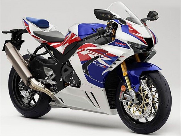 Großhandel Honda CBR1000RR-R Motorrad Verkleidung 2020-2023 - Weiss Rot Blau