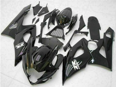 Großhandel Suzuki GSXR 1000 Motorrad Verkleidung 2005-2006 - Glanzendes Schwarz