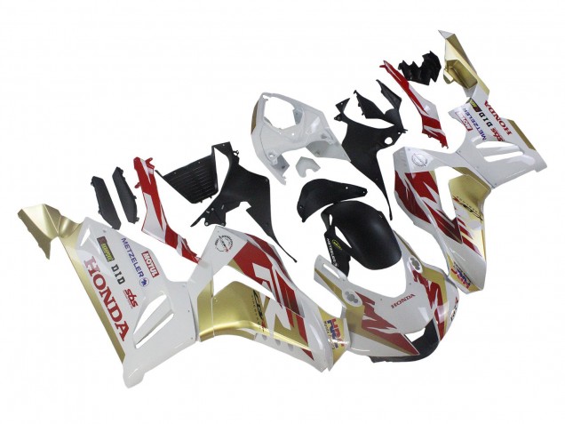 Großhandel Honda CBR1000RR-R Motorrad Verkleidung 2020-2023 - Weiss Rot Gold Motul HRC