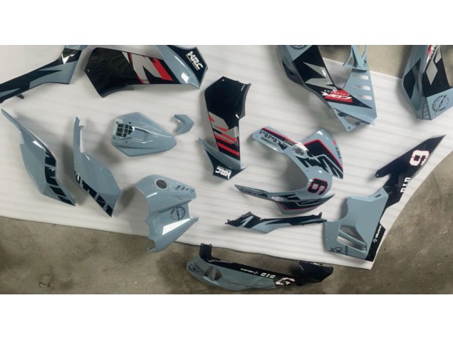 Großhandel Honda CBR1000RR-R Motorrad Verkleidung 2020-2023 - Nardo Grau Glanzendes Schwarz HRC 9