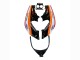 Großhandel Honda CBR400RR NC23 Motorrad Verkleidung 1987-1989 - Orange Weiss Rot Glanzendes Schwarz Repsol HRC