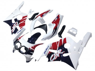 Großhandel Honda CBR400RR NC29 Motorrad Verkleidung 1990-1999 - Weiss Rot Dunkel Blau Fireblade