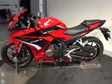 Großhandel Honda CBR400R Motorrad Verkleidung 2022 - Rot Weiss Glanzendes Schwarz