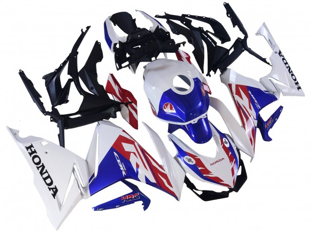 Großhandel Honda CBR400R Motorrad Verkleidung 2022 - Weiss Rot Blau