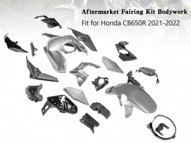 Großhandel Honda CB650R Motorrad Verkleidung 2019-2022 - Silber