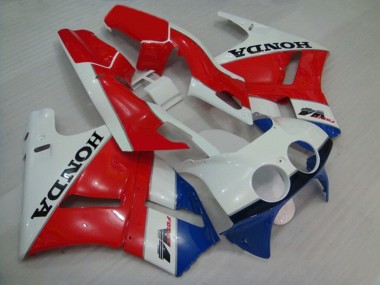Großhandel Honda VFR400R NC30 Motorrad Verkleidung 1988-1992 - Weiss Rot Blau