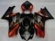 Großhandel Suzuki GSXR 1000 Motorrad Verkleidung 2007-2008 - Schwarz Orange