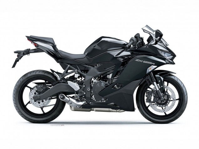 Großhandel Kawasaki ZX25R ZX-25R Motorrad Verkleidung 2019-2025 - Glanzendes Schwarz Matt Schwarz