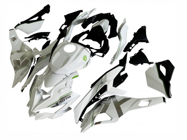 Großhandel Kawasaki ZX25R ZX-25R Motorrad Verkleidung 2019-2025 - Weiss Silber Grun Schwarz Trick Star