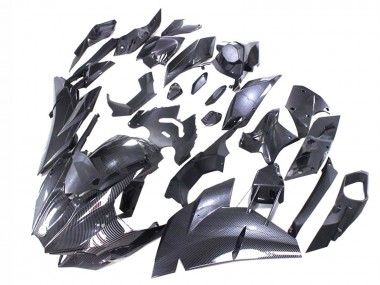 Großhandel Kawasaki Ninja H2 Motorrad Verkleidung 2015-2022 - Schwarze Carbonfaser