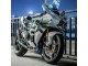 Großhandel Kawasaki Ninja H2 Motorrad Verkleidung 2015-2022 - Weiss mit Grun Linie