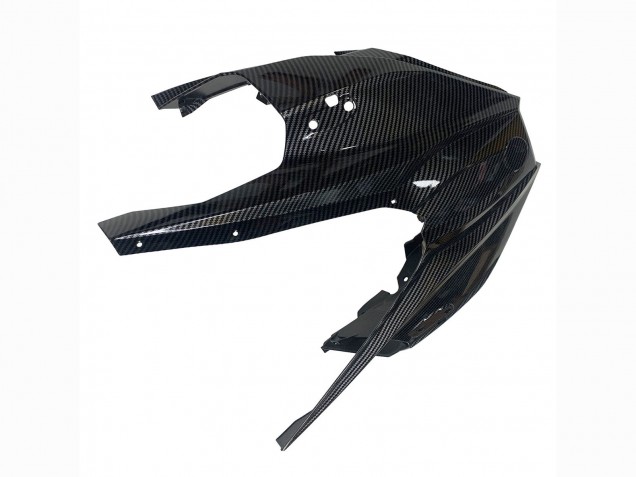 Großhandel Kawasaki Ninja H2 Motorrad Verkleidung 2015-2022 - Silber Schwarz Carbonfaser