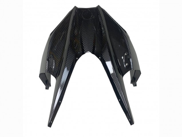 Großhandel Kawasaki Ninja H2 Motorrad Verkleidung 2015-2022 - Silber Schwarz Carbonfaser