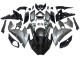 Großhandel Kawasaki Ninja H2 Motorrad Verkleidung 2015-2022 - Silber Schwarz Carbonfaser