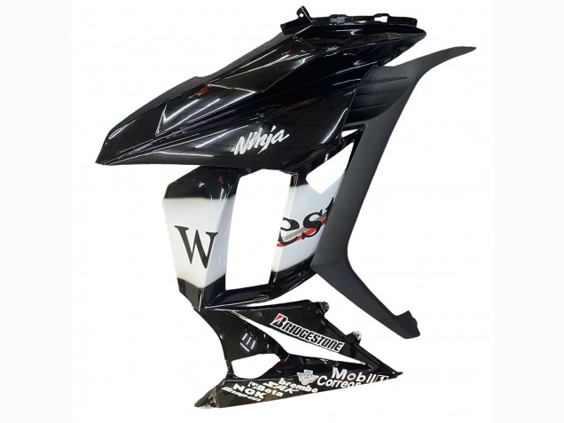 Großhandel Kawasaki Z1000SX Motorrad Verkleidung 2010-2016 - Glanzendes Schwarz Gold Weiss Mobil West