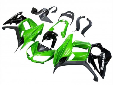 Großhandel Kawasaki Z1000SX Motorrad Verkleidung 2010-2016 - Glanzendes Schwarz Matt Schwarz Grun