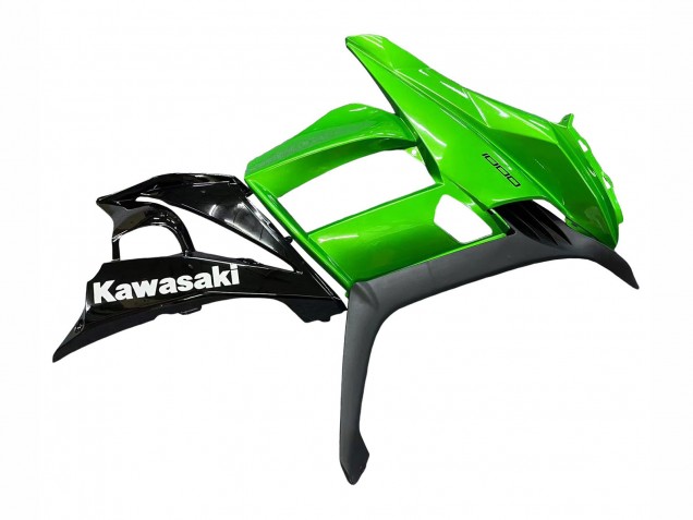 Großhandel Kawasaki Z1000SX Motorrad Verkleidung 2010-2016 - Glanzendes Schwarz Matt Schwarz Grun
