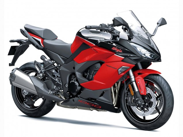 Großhandel Kawasaki Z1000SX Motorrad Verkleidung 2020-2025 - Schwarz Rot Racardi