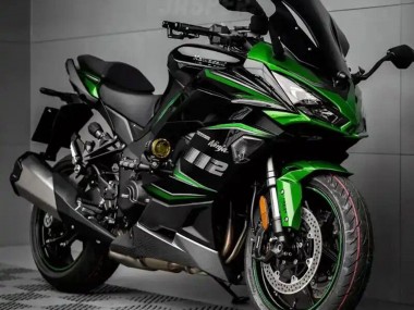 Großhandel Kawasaki Z1000SX Motorrad Verkleidung 2020-2025 - Schwarz Grun Ninja