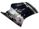 Großhandel Kawasaki ZXR250 Motorrad Verkleidung 1989-1990 - Glanzendes Schwarz Grau Elf Touch4 Bridgestone
