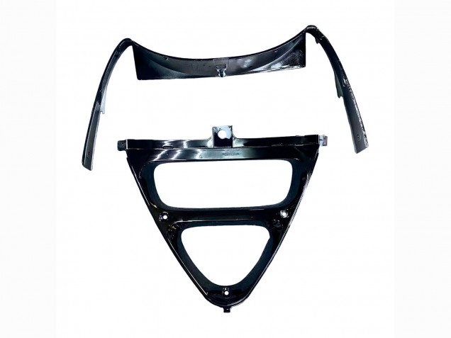 Großhandel Kawasaki ZZR400 Motorrad Verkleidung 1993-2007 - Grun Glanzendes Schwarz Grun Monster Elf Touch4 Bridgestone